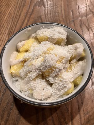 Peaceful pineapplee  at Nirvana Tea House & Cafe in Millis