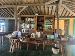 Nice gifts with jams and crafts  at Bumi Langit Permaculture Institute in Yogyakarta