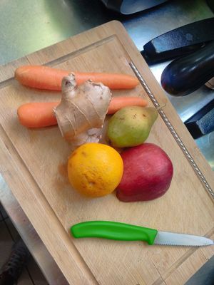 Stamina juice at Tropicanna in Samos