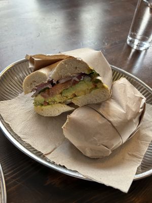 Curry salad   at The Bagel in Stockholm