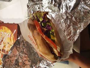 Veganer Döner at Grötzinger in Karlsruhe