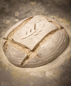 Artisan sourdough bread. at Haverhill Vegan Bakery in Lake Park