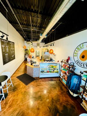 Our little Juicery! at Orange Avocado Juicery in Boardman