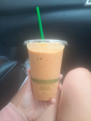 Pumpkin pie smoothie at Orange Avocado Juicery in Boardman