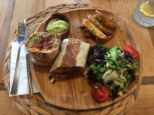 Soy Mince Burrito  at Pisekar Vegan Food in Antalya