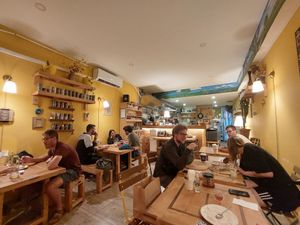 Inside at Pisekar Vegan Food in Antalya