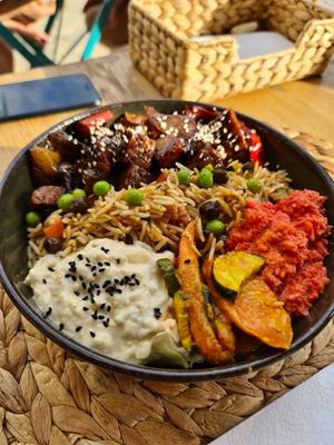 Bowl at Pisekar Vegan Food in Antalya