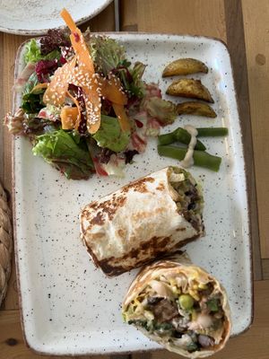 Tempe burrito   at Pisekar Vegan Food in Antalya