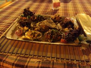 Mixed plate at Pisekar Vegan Food in Antalya