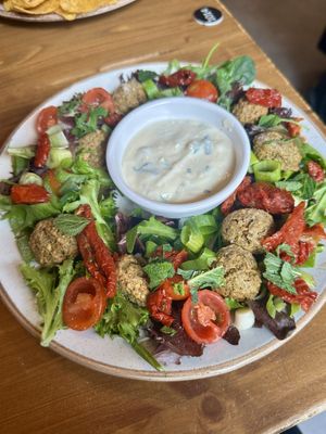 Falafel deluxe  at WASBAR in Leuven