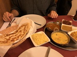 Curries and nasn at Ceylon Curry in Graz