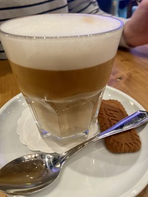 Latte macchiato   at WASBAR - Melkmarkt in Antwerpen