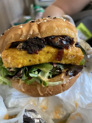 Breakfast sandwich  at Viridis Cafe in Pittsburgh