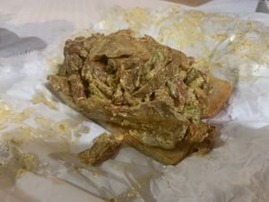 Crab roll at Viridis Cafe in Pittsburgh