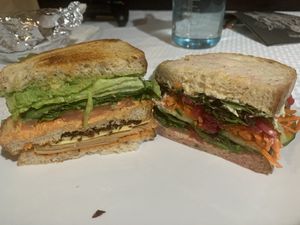 Sandwiches at Viridis Cafe in Pittsburgh
