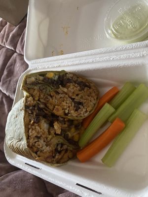 Chicken burrito  at Antiox in Hagerstown