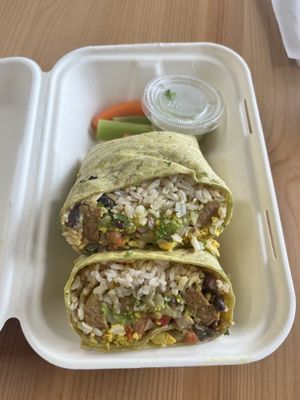 Breakfast burrito   at Antiox in Hagerstown