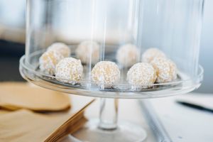 Coconut lemon balls. at Antiox in Hagerstown