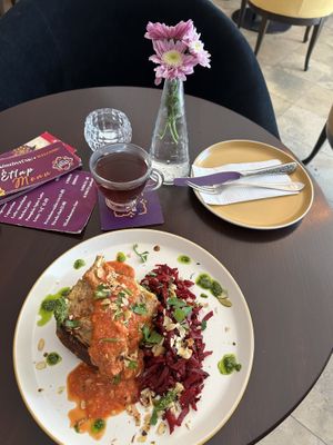 Daily menu  at Beli's Vegan Bistro in Szekesfehervar
