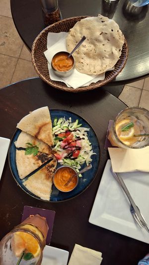 Appetiser at Beli's Vegan Bistro in Szekesfehervar
