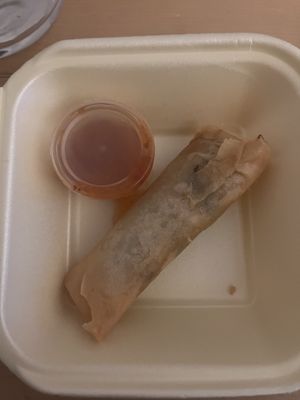 Spring roll  at Sushi Time in Utrecht