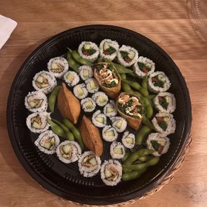 Vegan box  at Sushi Time in Utrecht