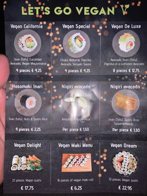 Choices! at Sushi Time in Utrecht