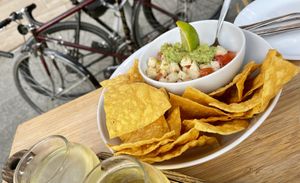Ceviche  at The Cider House in Vancouver