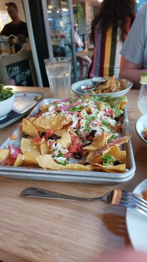 Best Nachos ever. at The Cider House in Vancouver