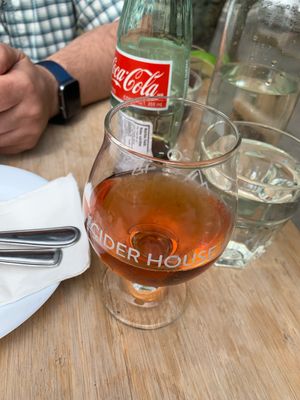 Strawberry Earl Grey is yummy !  at The Cider House in Vancouver