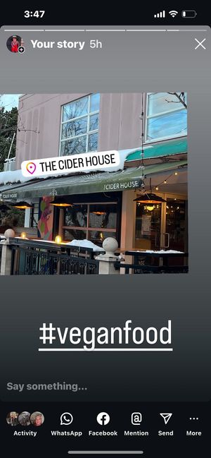   at The Cider House in Vancouver