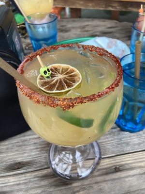 Spicy margarita   at La Mexicana Taco Bar in Wilton Manors