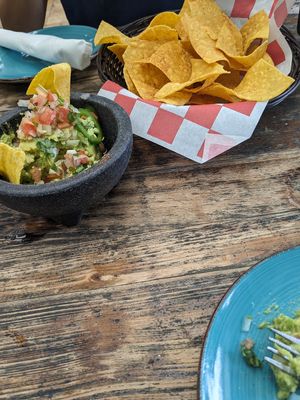 Chips and guacamole at La Mexicana Taco Bar in Wilton Manors