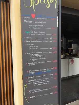 Menu  at 1819 Bistro am Wirtemberg in Stuttgart