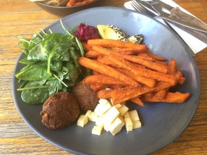 Nourish bowl at Getaway Garden Cafe in Agnes Water