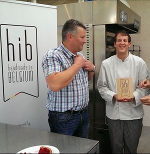 Hans himself at Bakkerij Hans in Tielt-winge