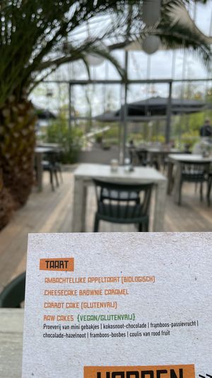 Vegan mini cakes!  at De Oranjerie in Joure