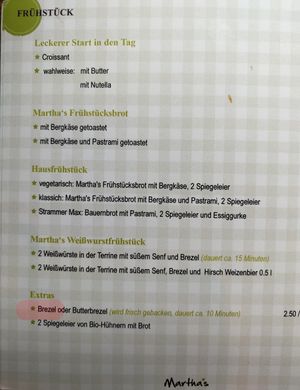  at Martha's in Stuttgart