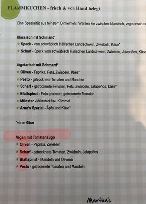  at Martha's in Stuttgart