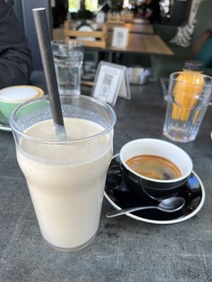 Vegan protein shake  at Fit Bar in Belgrade