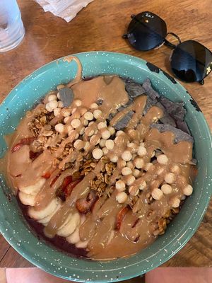 Acai Bowl at Funky Rabbit in Queretaro