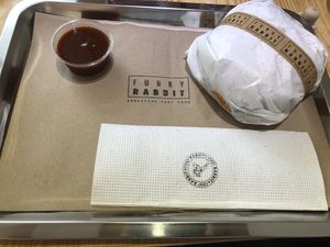 Hamburguesa Búfalo  at Funky Rabbit in Queretaro