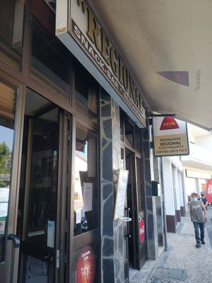 Entrada do restaurante at Restaurante Regional in Oleiros