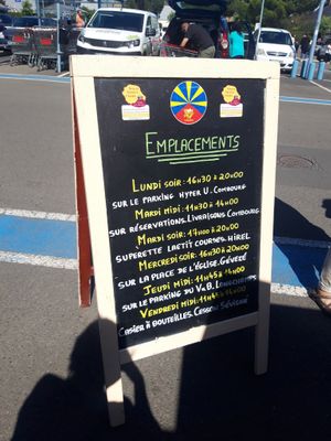 Les horaires et emplacements at Douces Saveurs Créoles in Combourg