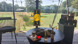 The view :) at Ludiek in Havelte