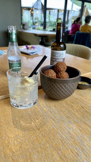 Vegan bitterballen van Oma Bobs  at Ludiek in Havelte