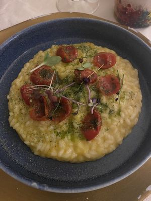 Risotto at Taverna della Gelosia in Ostuni