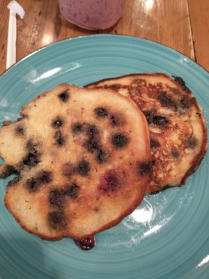 Pancakes special at Skyward Cafe in Flint Hill