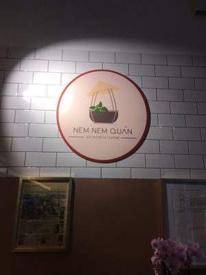 Logo at Nem Nem Quan in Stockholm