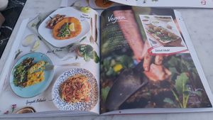 The vegan main course menu at BigChefs - Marmaris in Mugla